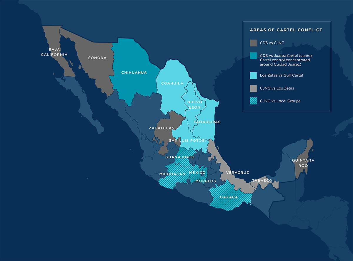 Mexico Cartel War 2024 Map - Chlo Melesa